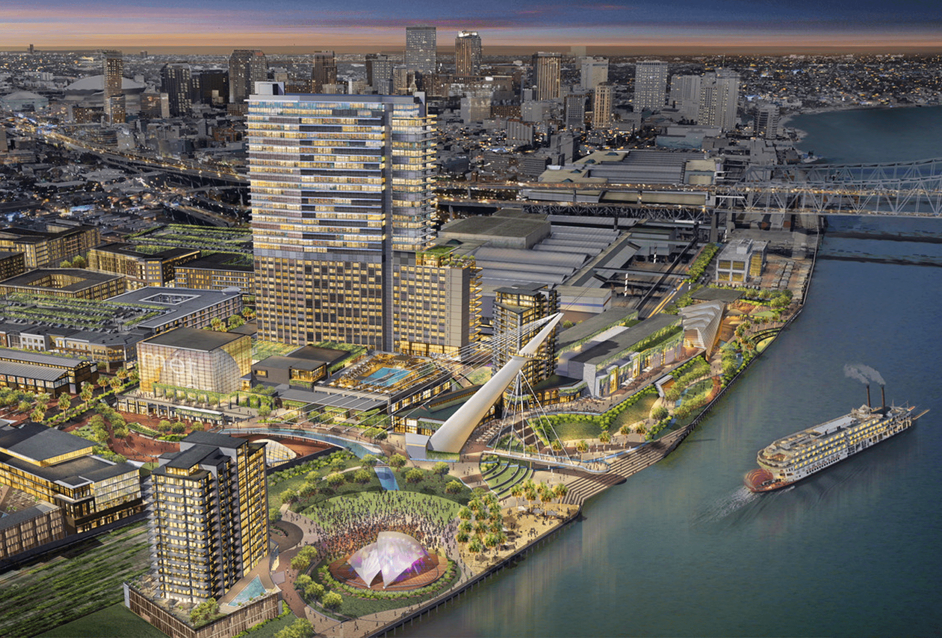 New Orleans Trade District Project LandDesign