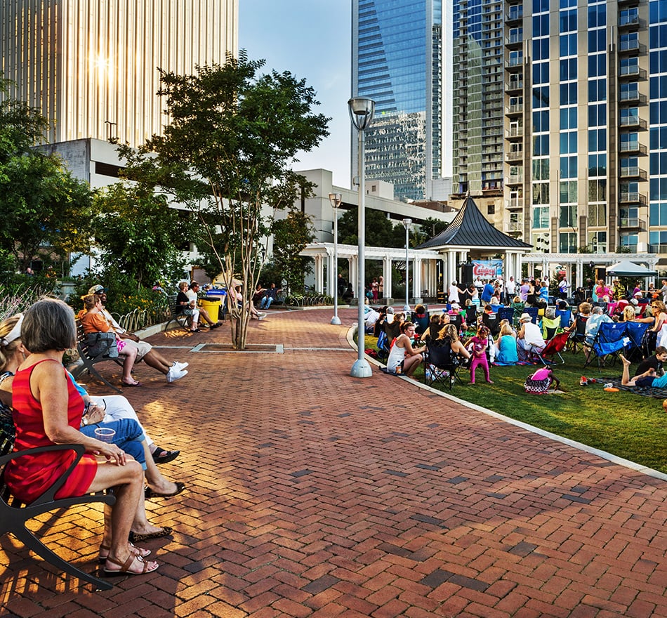 Romare Bearden Park Fireworks