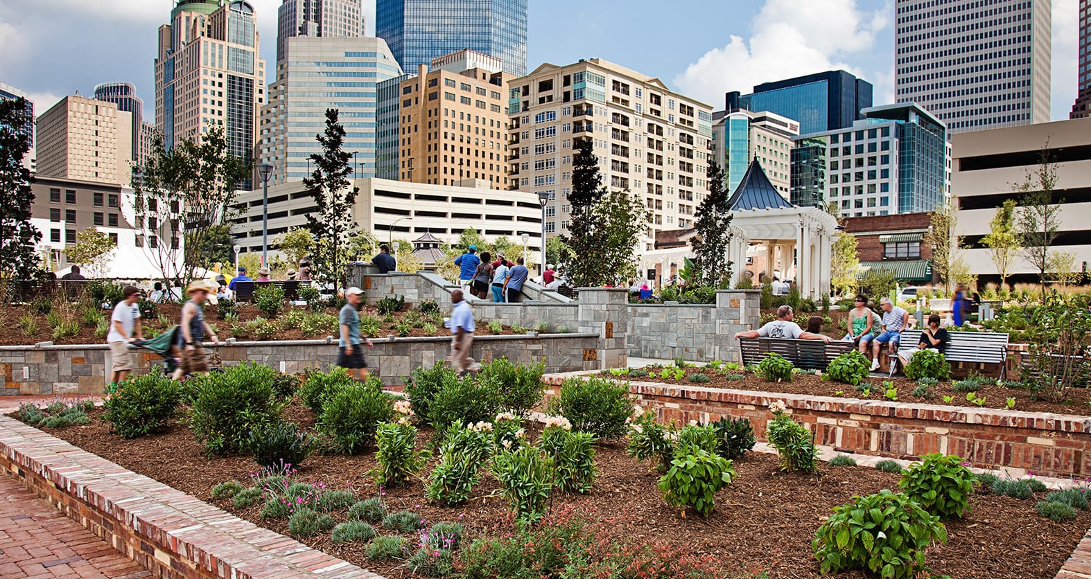 Romare Bearden Park Splash Pad