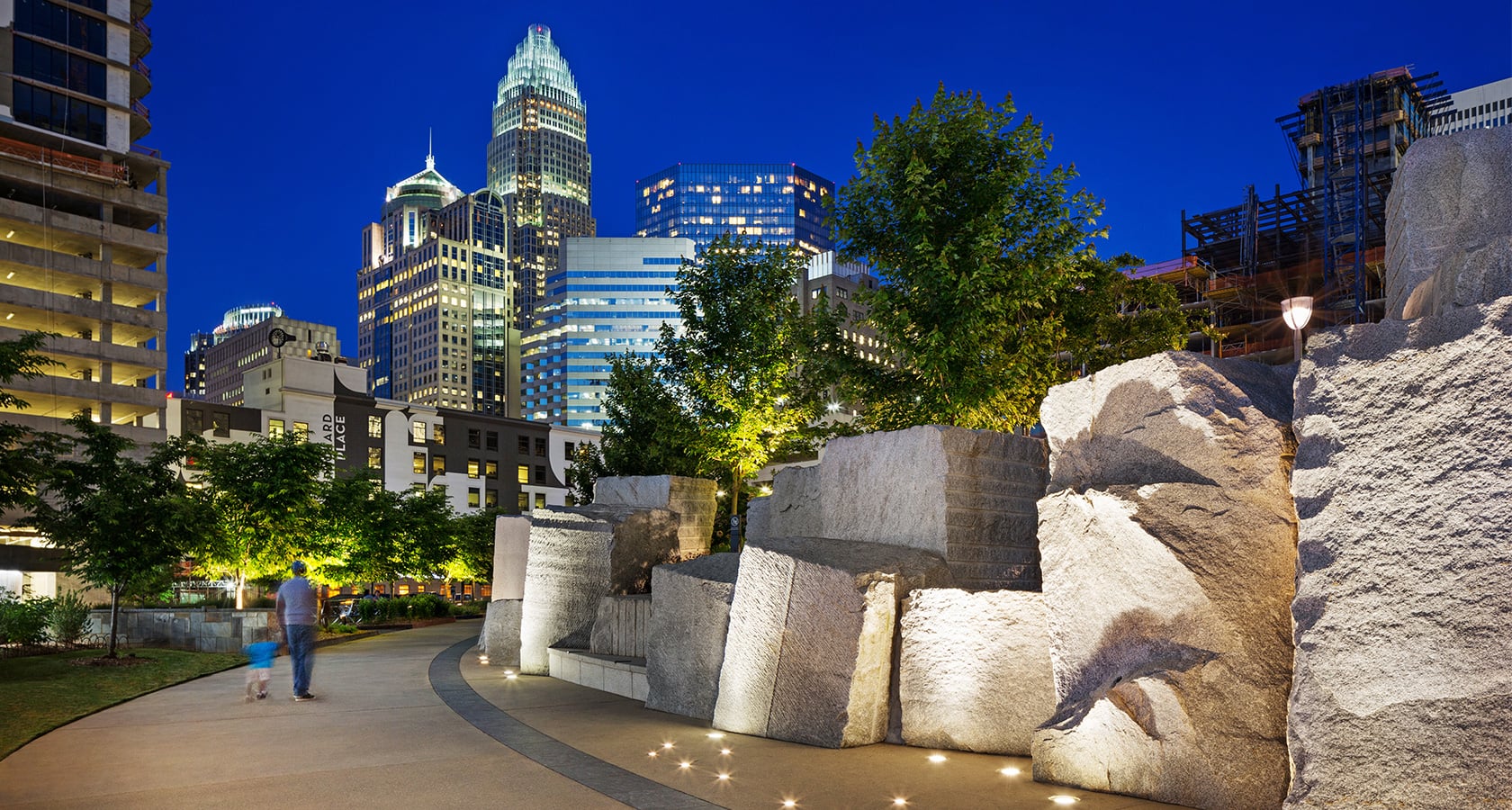 Romare Bearden Park Splash Pad