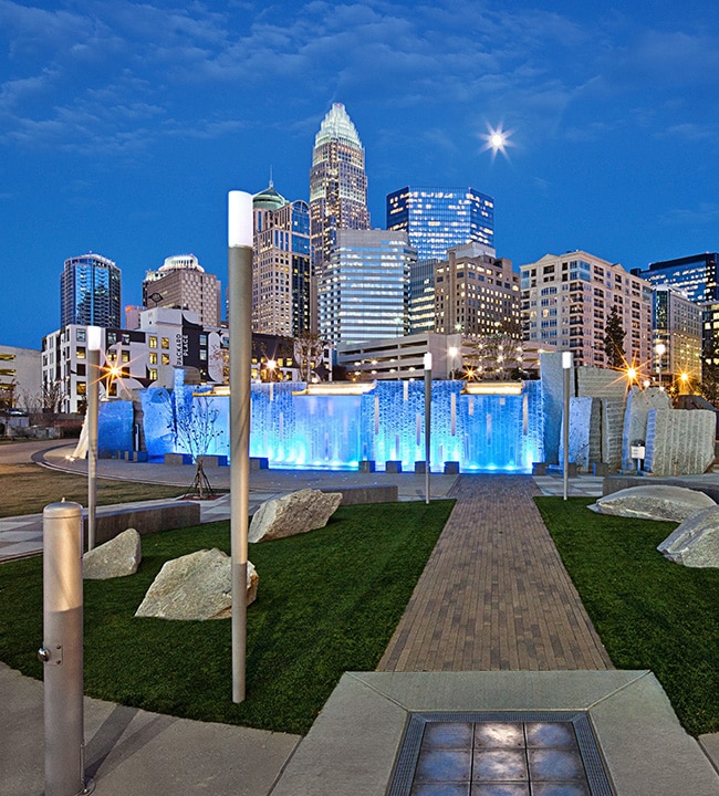 Romare Bearden Park Splash Pad