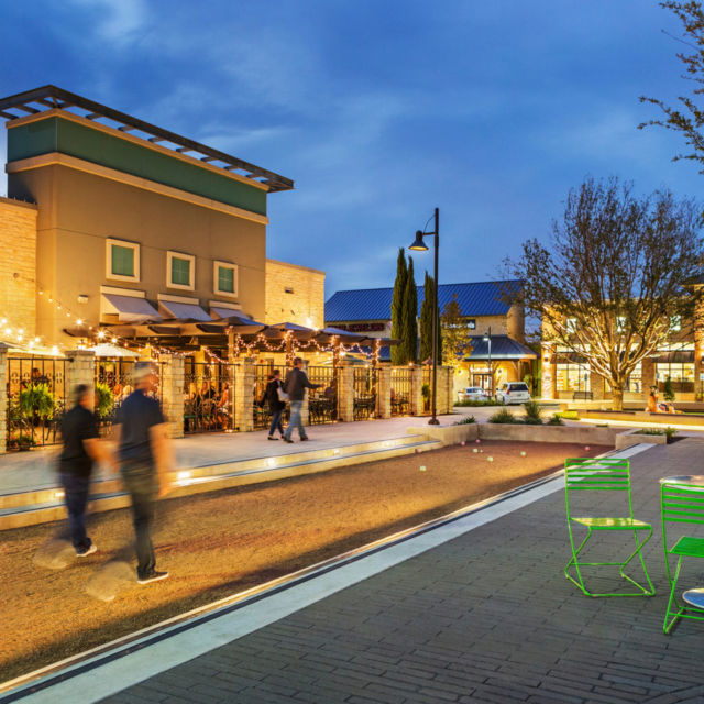 The renovations to the Shops at Highland Village reposition this open-air retail center as a community destination. We worked within the existing framework of the site to enhance the visitor experience by improving connectivity and elevating gathering spaces. New pedestrian paths connect patrons to programmed courtyards and street trees, plant beds, and colorful seating encourages social gathering. Learn how these strategic improvements make for a more playful and inviting experience at the link in bio. #LDProjects