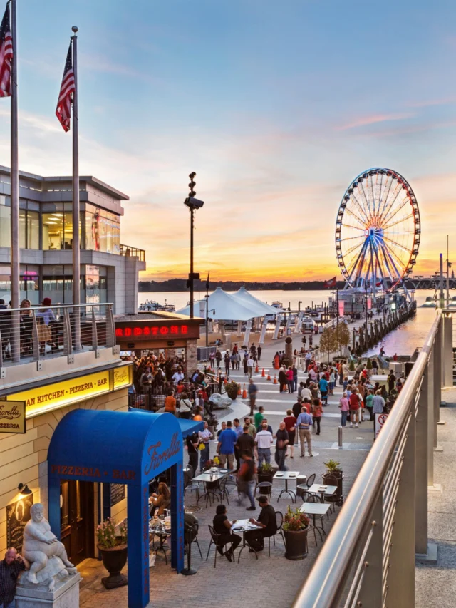 @NationalHarbor shows what mixed-use development can become when the waterfront is planned as more than an edge. Along the Potomac River, hospitality, retail, entertainment, residential neighborhoods, and public spaces come together as one connected destination. Today, the 300-acre waterfront community welcomes millions of visitors each year while continuing to evolve with the region. Learn more about @NationalHarbor’s legacy at the link in bio. #LDProjects