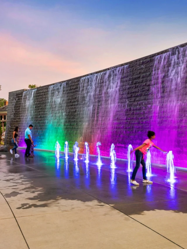 A public park doesn’t need a theme park-scale attraction to surprise and delight. At @BellTowerGreen, the playful waterwall adds a moment of discovery to the familiar experience of a community park, giving families something new to explore each time they visit.

See what public spaces can learn from theme park design in our latest blog, linked in our bio.